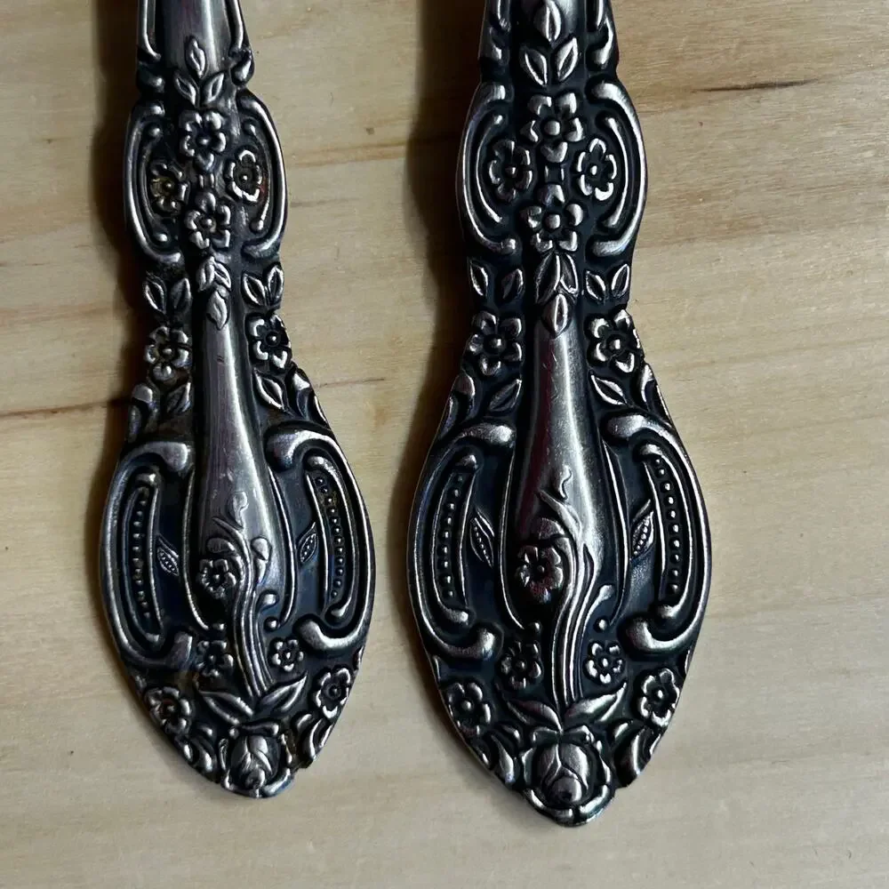 Spring Time Stainless Japan Victorian Style Flatware Set Fork 6.5